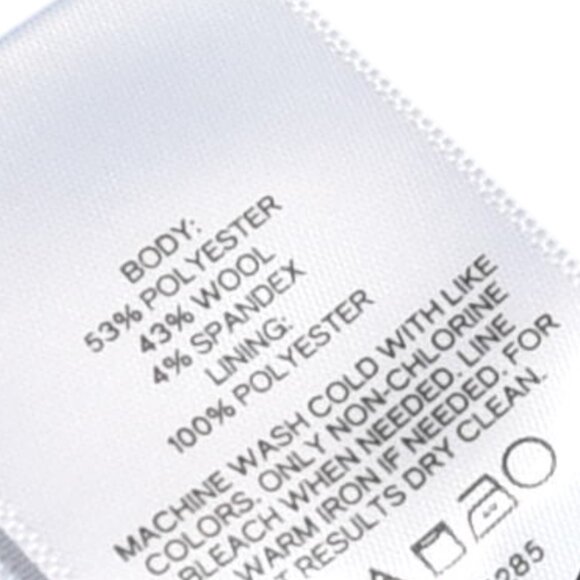 Express Navy Wool Blend Dress Pants Tagged 31x32 (Actual 31x29) Extra Slim - Picture 10 of 10